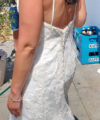 Second Hand Brautkleid Stella York Meerjungfrau Gr. 40 Foto 7