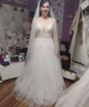 Second Hand Brautkleid Lite A-Linie Gr. 38 Foto 5