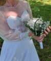 Second Hand Brautkleid Zweiteiler Gr. 38 Foto 1