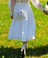 Second Hand Brautkleid Zweiteiler Gr. 38 Foto 2