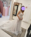 Second Hand Brautkleid Madi Lane Meerjungfrau Gr. 36 Foto 3
