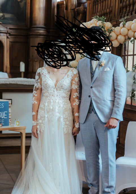 Second Hand Brautkleid Stella York A-Linie Gr. 38 Foto 1