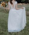 Second Hand Brautkleid A-Linie Gr. 38 Maßgeschneidert Foto 1