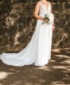 Second Hand Brautkleid A-Linie Gr. 40 Foto 4