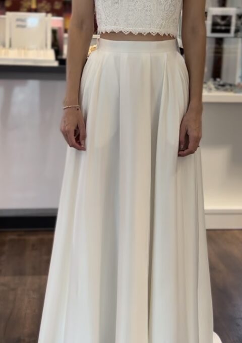 Second Hand Brautkleid Speziell angefertigtes Kleid Fit and Flare Gr. 36 Maßgeschneidert Neu & ungetragen Foto 1