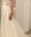 Second Hand Brautkleid Enzoani A-Linie Gr. 34 Neu & ungetragen Foto 2