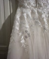 Second Hand Brautkleid Enzoani A-Linie Gr. 34 Neu & ungetragen Foto 4