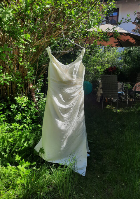 Second Hand Brautkleid A-Linie Gr. 40 Foto 1