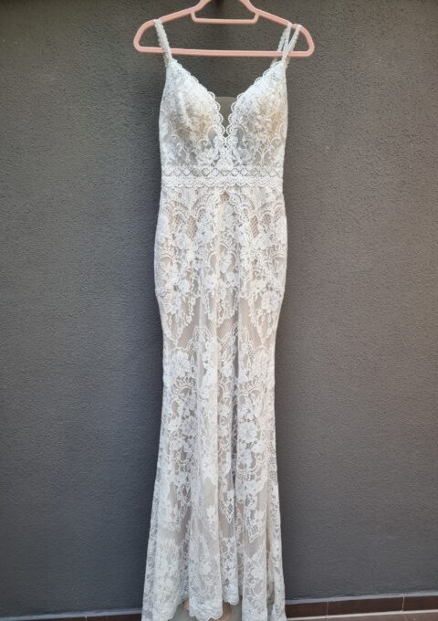 Second Hand Brautkleid Pronovias Tangiri Fit and Flare Gr. 36 Foto 1