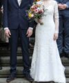 Second Hand Brautkleid Duber WD15U25 Meerjungfrau Gr. 32 Maßgeschneidert Foto 2