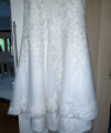 Second Hand Brautkleid Duber WD15U25 Meerjungfrau Gr. 32 Maßgeschneidert Foto 4