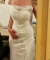 Second Hand Brautkleid Le Rina Meerjungfrau Gr. 38 Maßgeschneidert Foto 3