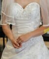 Second Hand Brautkleid Eddy K Bouguet A-Linie Gr. 36 Maßgeschneidert Foto 3