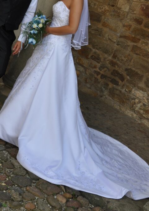 Second Hand Brautkleid Eddy K Bouguet A-Linie Gr. 36 Maßgeschneidert Foto 1