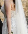 Second Hand Brautkleid Amera Vera Einmal Prinzessin B211 Prinzessin Gr. 38 Foto 5