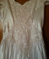 Second Hand Brautkleid Unbekannt A-Linie Gr. 38 Foto 4