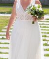 Second Hand Brautkleid Lilian West A-Linie Gr. 44 Foto 1