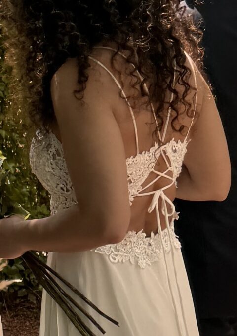 Second Hand Brautkleid A-Linie Gr. 38 Foto 1