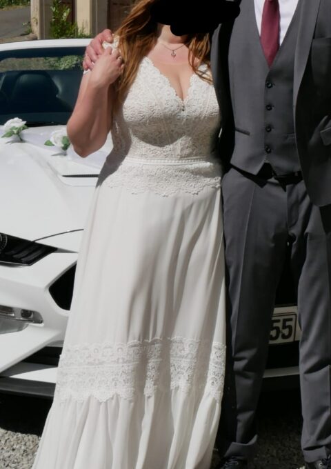 Second Hand Brautkleid Ladybird Boho Gr. 44 Foto 1