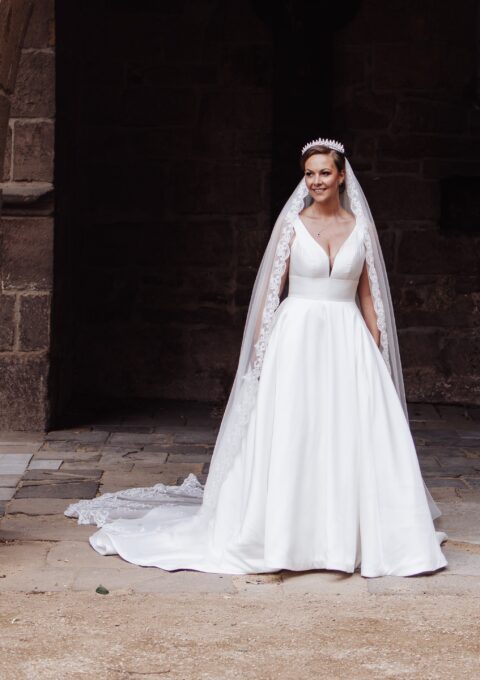Second Hand Brautkleid Stella York 6758ZZ A-Linie Gr. 38 Foto 1