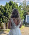 Second Hand Brautkleid A-Linie Gr. 38 Foto 3