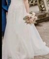 Second Hand Brautkleid Lovely A-Linie Gr. 40 Foto 1