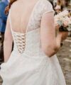 Second Hand Brautkleid Lovely A-Linie Gr. 40 Foto 4