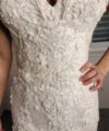 Second Hand Brautkleid Cinderella Gelinlik Meerjungfrau Gr. 34 Foto 4