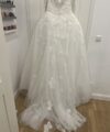 Second Hand Brautkleid Sima Couture A-Linie Gr. 38 Neu & ungetragen Foto 4