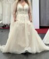 Second Hand Brautkleid Nicht bekannt A-Linie Gr. 44 Neu & ungetragen Foto 1