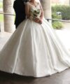 Second Hand Brautkleid Prinzessin Gr. 38 Maßgeschneidert Foto 6