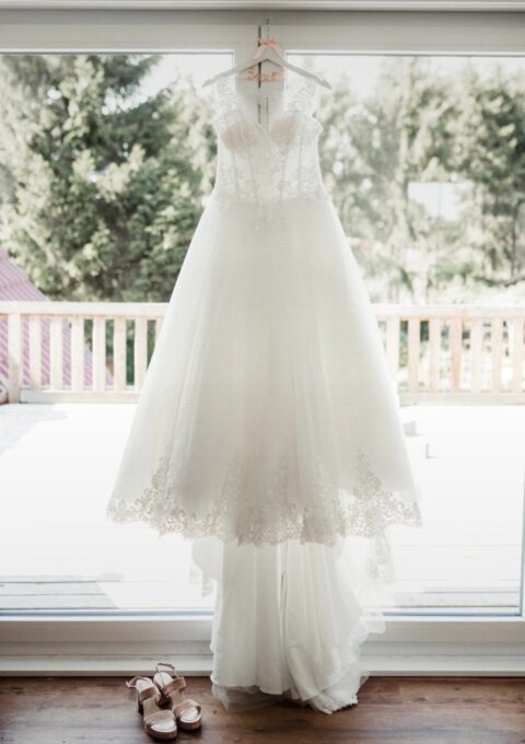 Second Hand Brautkleid Prinzessin Gr. 36 Foto 1