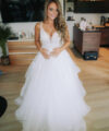 Second Hand Brautkleid A-Linie Gr. 34 Foto 1