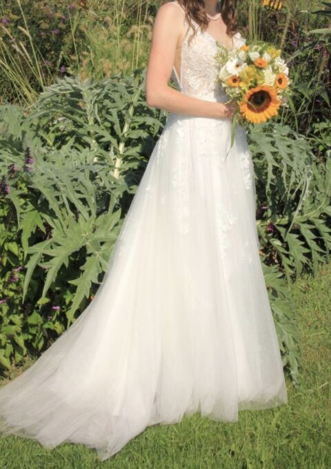 Second Hand Brautkleid White One BRIDENTITY Graceful A-Linie Gr. 36 Foto 1