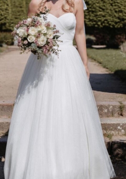 Second Hand Brautkleid Pronovias A-Linie Gr. 36 Foto 1