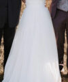 Second Hand Brautkleid Pronovias A-Linie Gr. 36 Foto 6