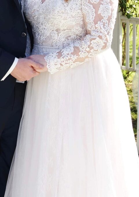 Second Hand Brautkleid Rebecca Ingram Iris Boho Gr. 50 Foto 1