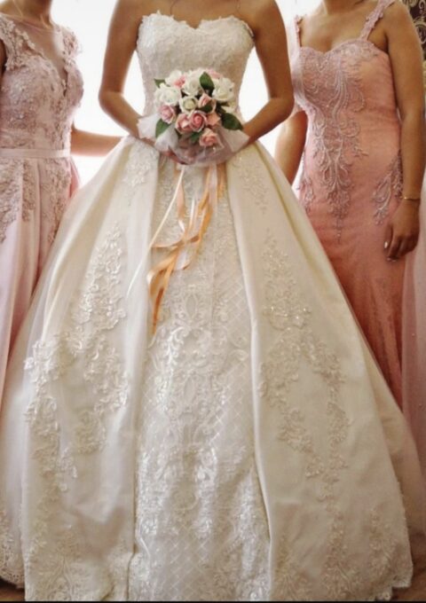 Second Hand Brautkleid X x A-Linie Gr. 38 Foto 1