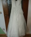 Second Hand Brautkleid Biancas Brautstudio 33W03/96 A-Linie Gr. 34 Foto 1