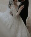 Second Hand Brautkleid Elif Cakmak Prinzessin Gr. 44 Maßgeschneidert Foto 6