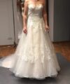Second Hand Brautkleid Très Chic A-Linie Gr. 36 Neu & ungetragen Foto 3