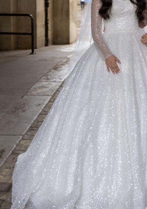 Second Hand Brautkleid Modessa Prinzessin Gr. 36 Foto 1