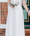 Second Hand Brautkleid Bianco Evento Azaria A-Linie Gr. 38 Foto 5