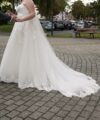 Second Hand Brautkleid Le Papillon by Modeca Beluga A-Linie Gr. 48 Foto 2