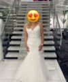 Second Hand Brautkleid Wicky Brautmode Meerjungfrau Gr. 36 Foto 1
