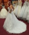 Second Hand Brautkleid Uwe Hermann EMMA A-Linie Gr. 46 Foto 3