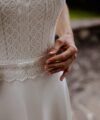 Second Hand Brautkleid Monica Loretti A-Linie Gr. 34 Foto 2