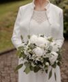 Second Hand Brautkleid Monica Loretti A-Linie Gr. 34 Foto 5