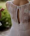 Second Hand Brautkleid Monica Loretti A-Linie Gr. 34 Foto 3