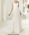 Second Hand Brautkleid Pronovias Barcelona Paris Fit and Flare Gr. 38 Foto 8